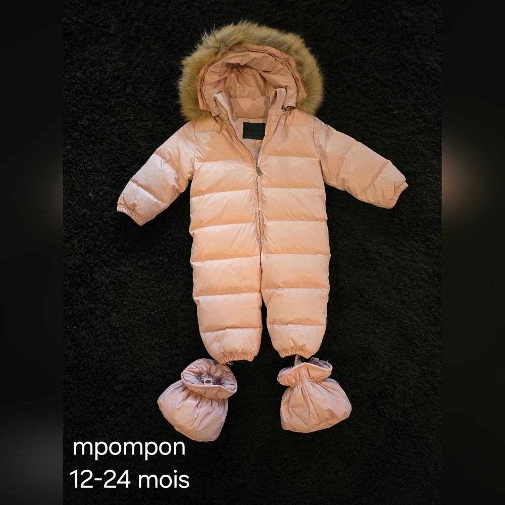 Mpompon bubble snowsuit 12-24 months